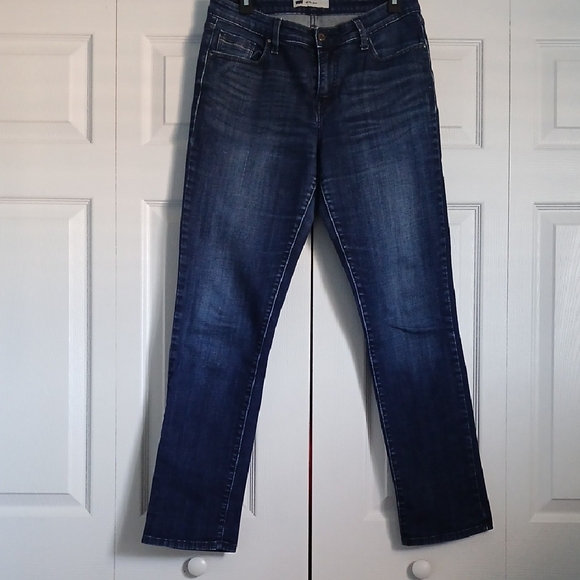 Levi's Denim - Levi's Womens Dark Blue Straight Leg Jeans